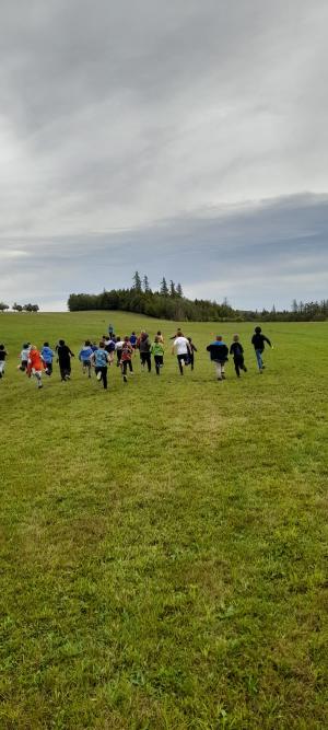 ????‍♀️ Školní kolo v přespolním běhu 1